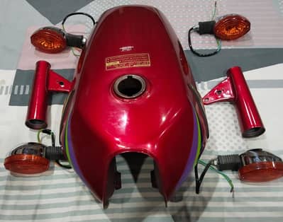 fuel tank and indicator lights