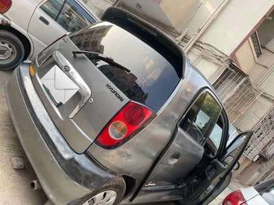 Hyundai Santro 2004, family used car fuel running good,