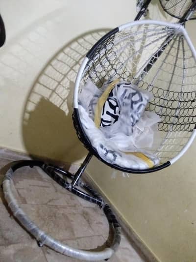 hangings swings jhula with stand+cushion_excellent condition.