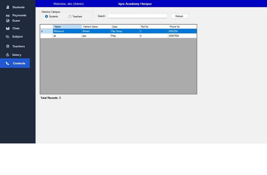 school management system 3