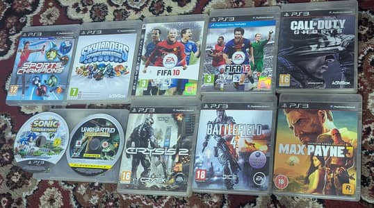 10 games of ps3