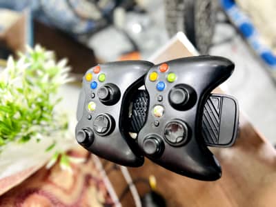 Xbox 360 ulra slim With Two wireless Controllers 