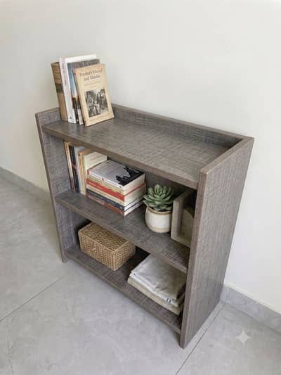 Wooden Bookshelf | 3-Tier Storage Shelf | Excellent Condition