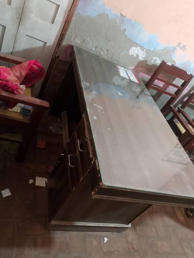 wood table