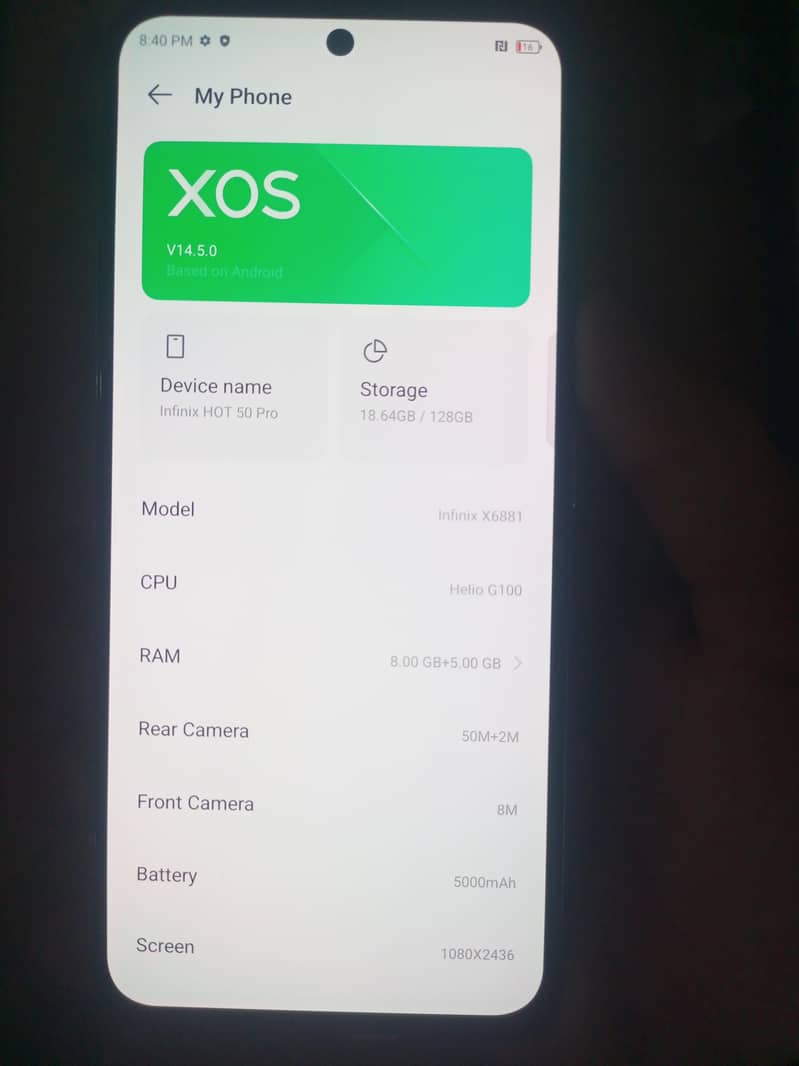 Infinix Hot 50 Pro 0