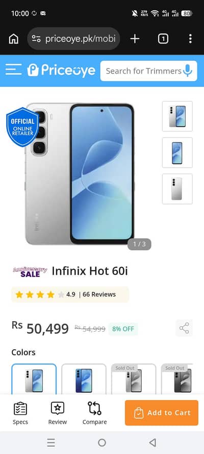 Hot 60i 6/128( read ad )
