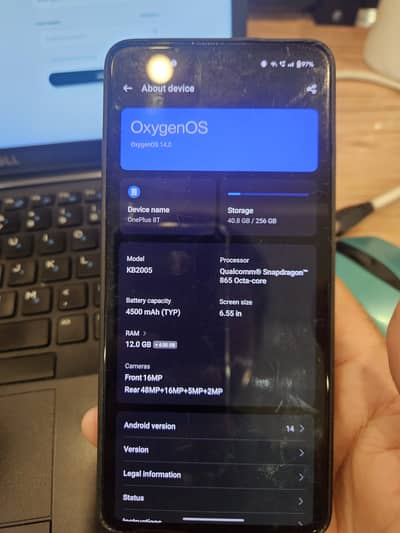 OnePlus 8T | 12GB RAM | 256GB Storage | Excellent Condition