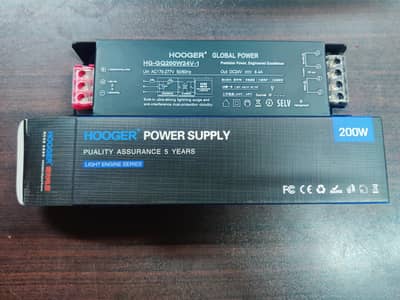`HOOGER 24V 200W LED Power Supply Driver - 5 Year Warranty
