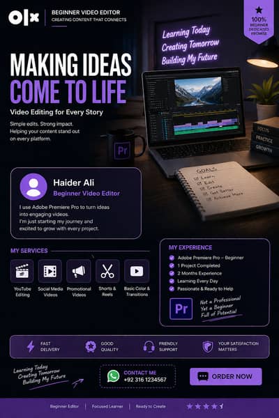 I am video editor