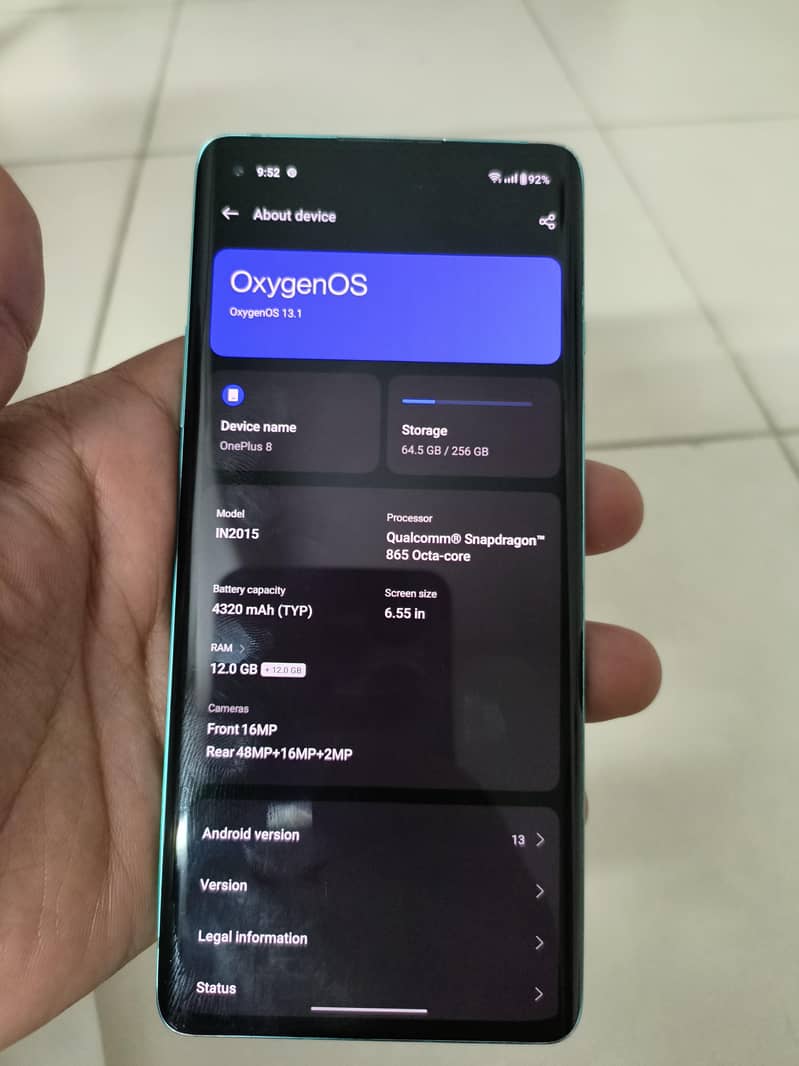 One Plus 8 5