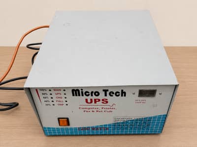 Micro Tech 1200W 12V UPS – Fully Working Condition