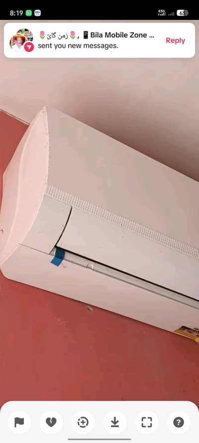 Haier AC 10 by 10 condition no open no repair urgent for sale
