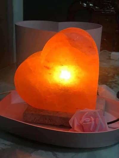 Himalayan pink salt lamp   for home and office decor