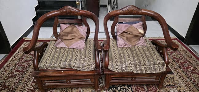 Pure wooden Old style 5 Seater sofa for sale