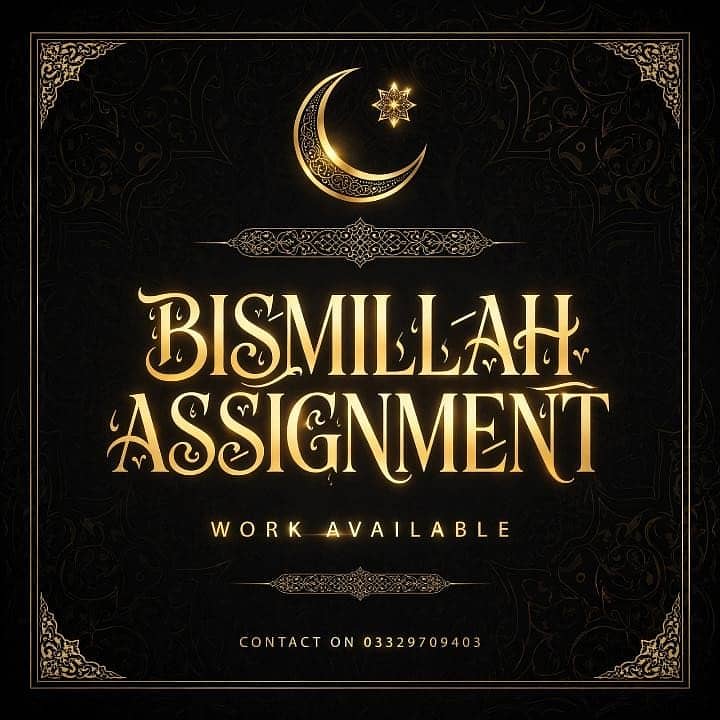 BISMILLAH Asignment work 0