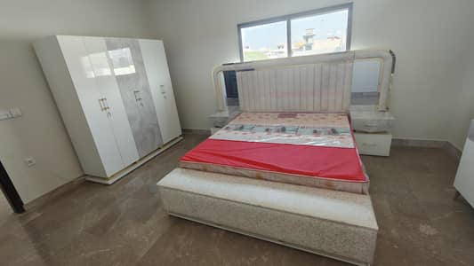 Furniture white Luxury King Size Bedroom set (one month used)