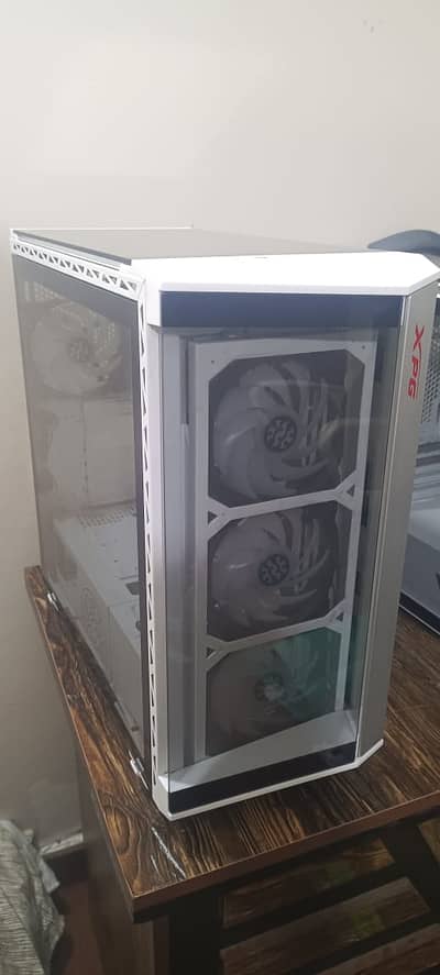 XPG Battlecruiser White ATX Mid Tower PC Gaming Case