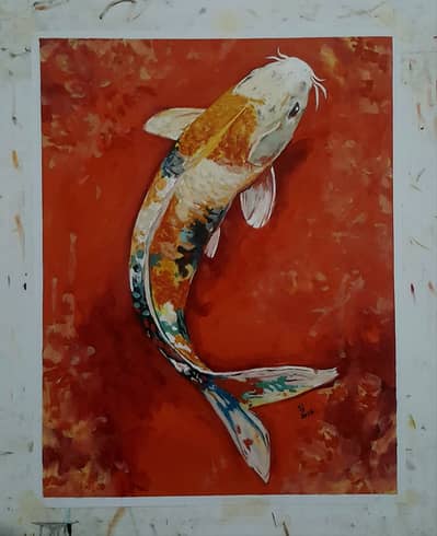 Oil portraits, sketches, calligraphy (Karachi)