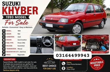 Suzuki Khyber 1993
