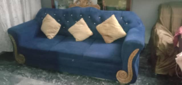 king size size sofa set 6 seater completed  master foam good