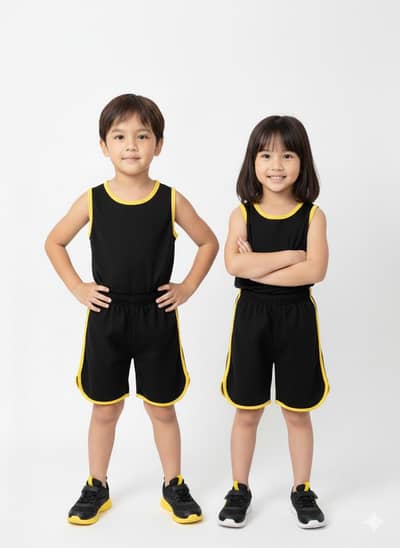 Kids Cool Summer Sando Outfit Sleeveless Summer Dress For Kids