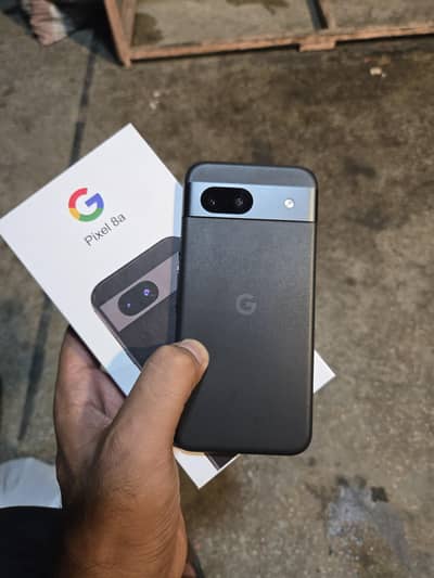 Pixel 8a 128 Approved 9/10 Condition 90% BH with Original Box Cable