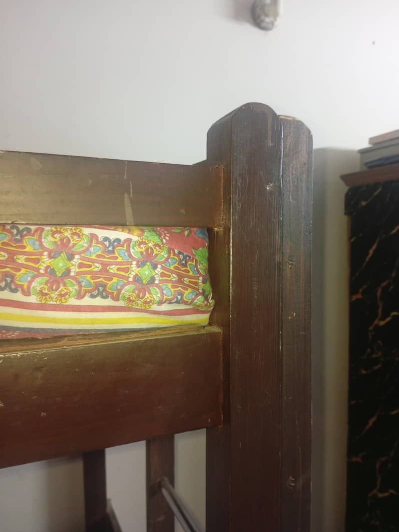 bunk bed pure wood solid 3