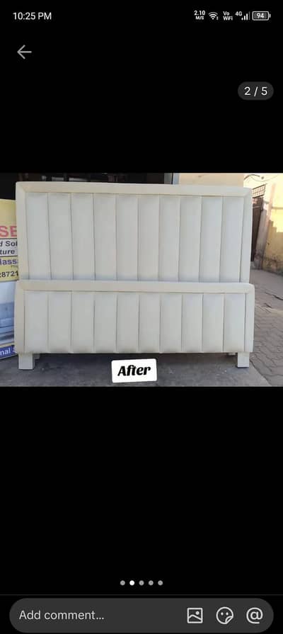 we deal in all kind of bed cushion and fabric renewal