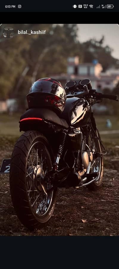 Suzuki GS 150 Model 2017, Punjab Registered. cafe Racer