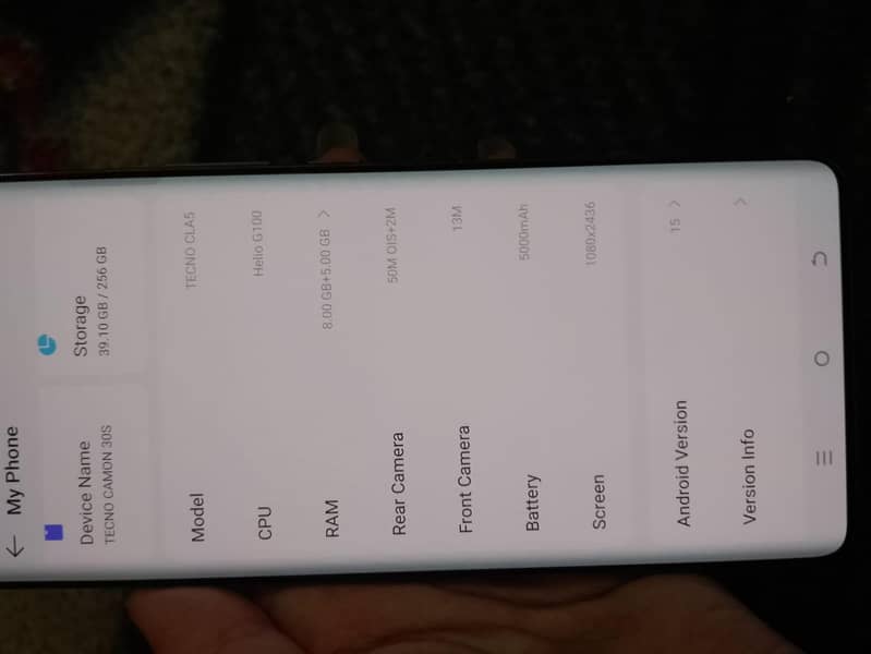 Tecno CAMON 30S 2