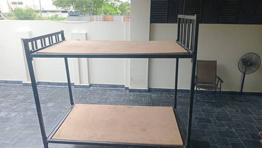 kids bed iron