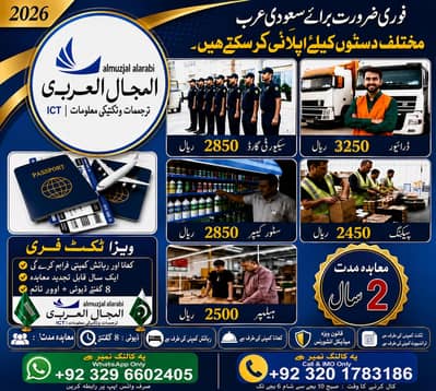 Driver jobs , Rider Jobs , Company Work permit Visa , Jobs in saudia