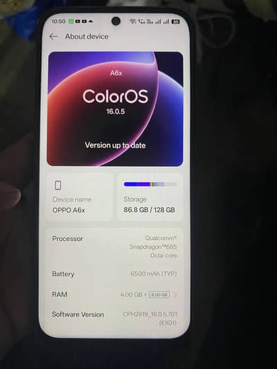 oppo a6x
