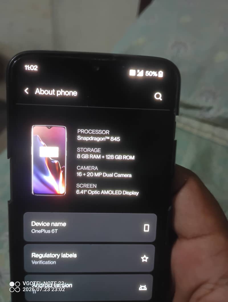 One Plus 6T 3