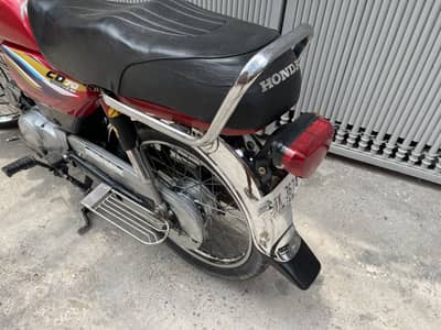 Honda 70 Model 2016 M-Tag all Punjab number