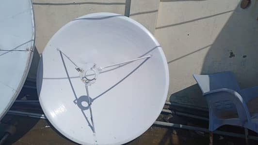 8 feet, 6 feet, 4 feet dish antennas