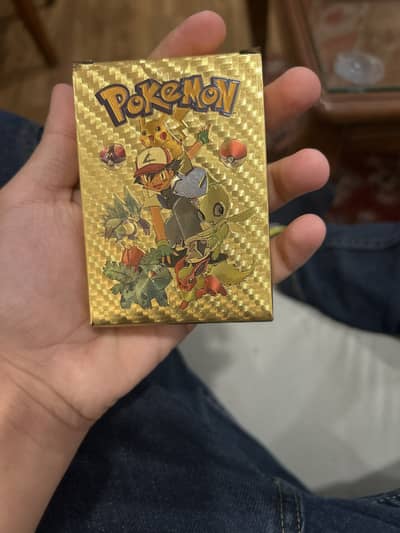 Pokémon golden card