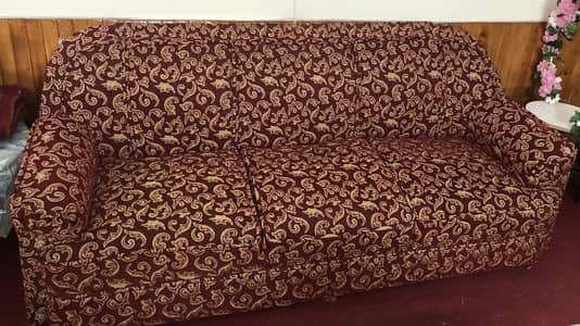 Selling used 7 seater  sofa