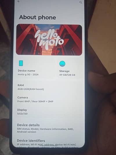 Motorola Moto G