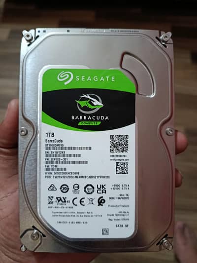 Seagate barracuda 1 TB desktop HDD % health
