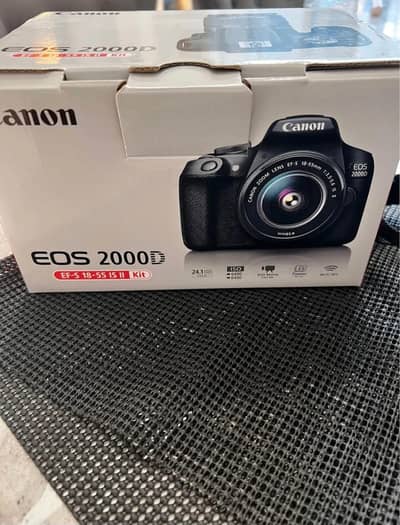 Canon 2000d camera Dslr 24 mega pixel 200d lens