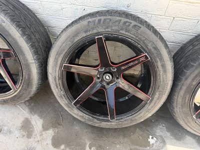 17Inch Vossen Emotion R Rims with tyres