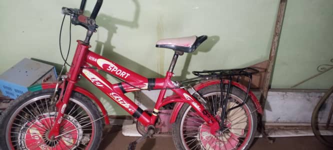 bycycle for sale bilkul saf ha abi original clour ha all ok ha