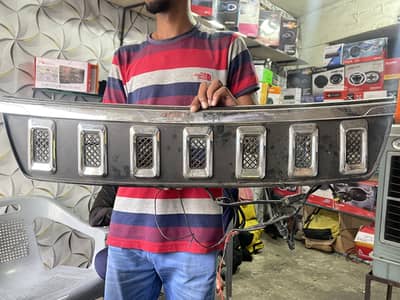 Wagon r front grill plus GMC lights