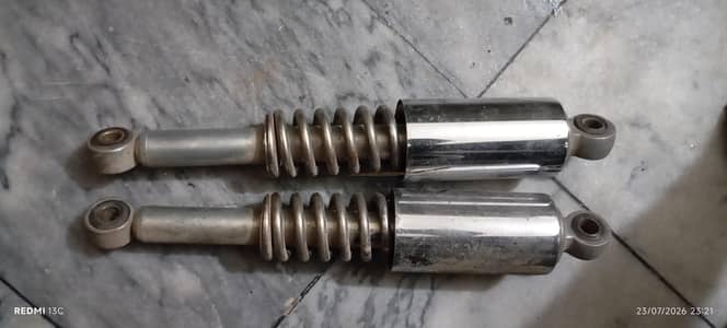 genuine shock front and rear ,& mehran new carborater