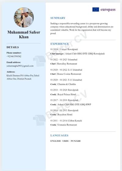 Pakistani cheif
