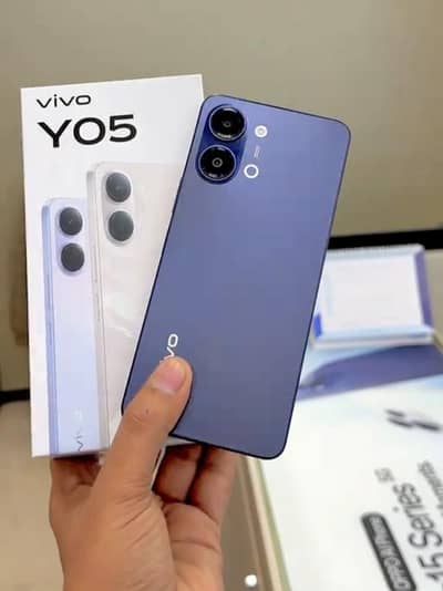 vivo y05 black colour brand new phone 4 128