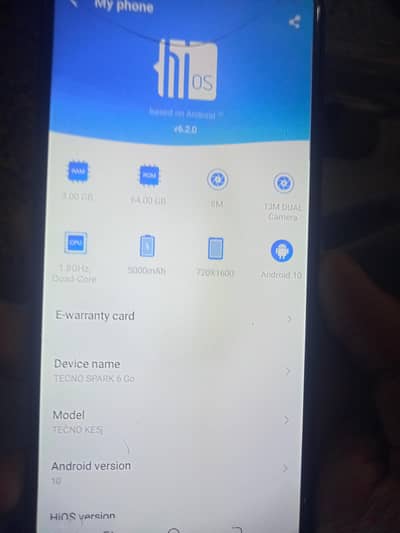 Tecno Spark 6 Go