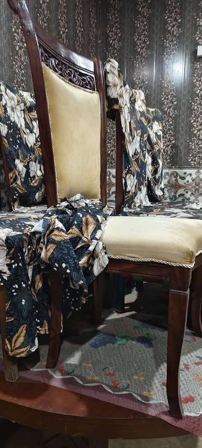 draining or six chairs new condition