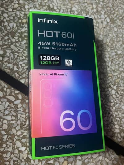Infinix 60i phone for sale 10/10 condition